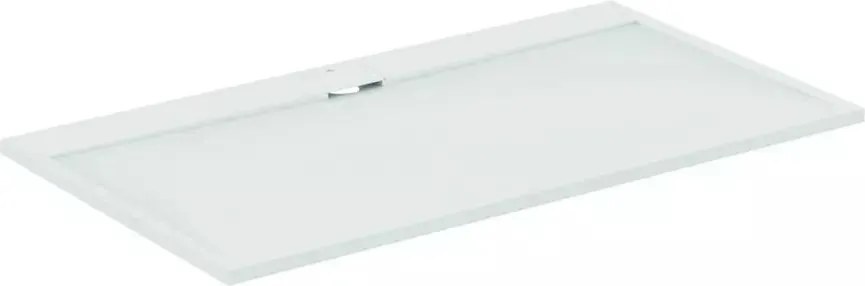Cadita de dus dreptunghiulara Ideal Standard i.life Ultra Flat S alb pur 180x100 cm