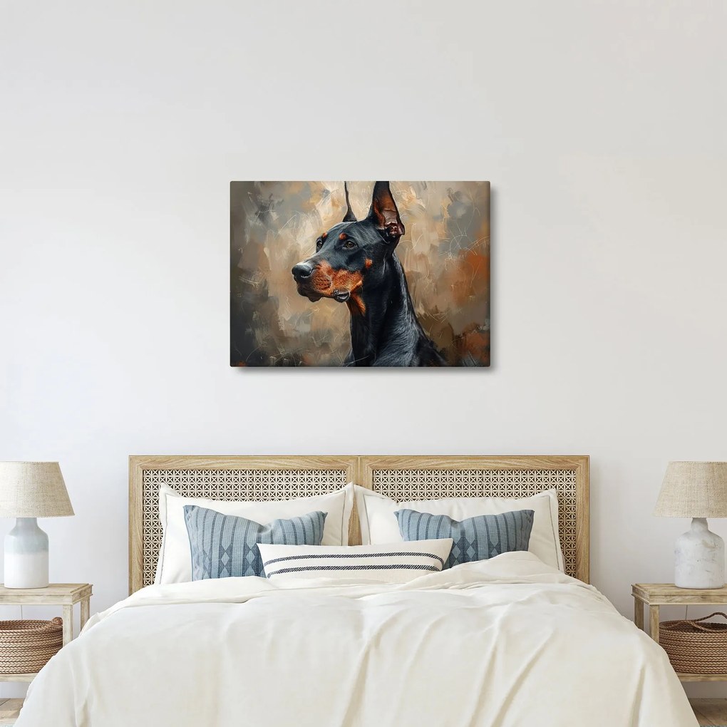 Tablou - Portretul lui Dobrman (70x50 cm)