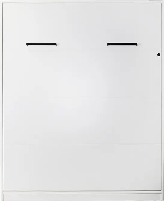 Pat rabatabil vertical Modern 160x200 - alb mat