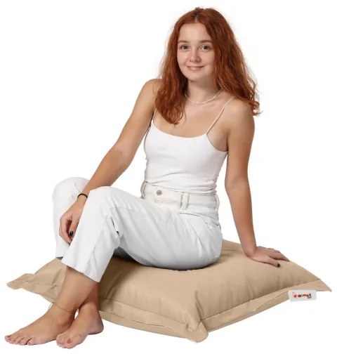 Pernă de podea 70x70 cm bej