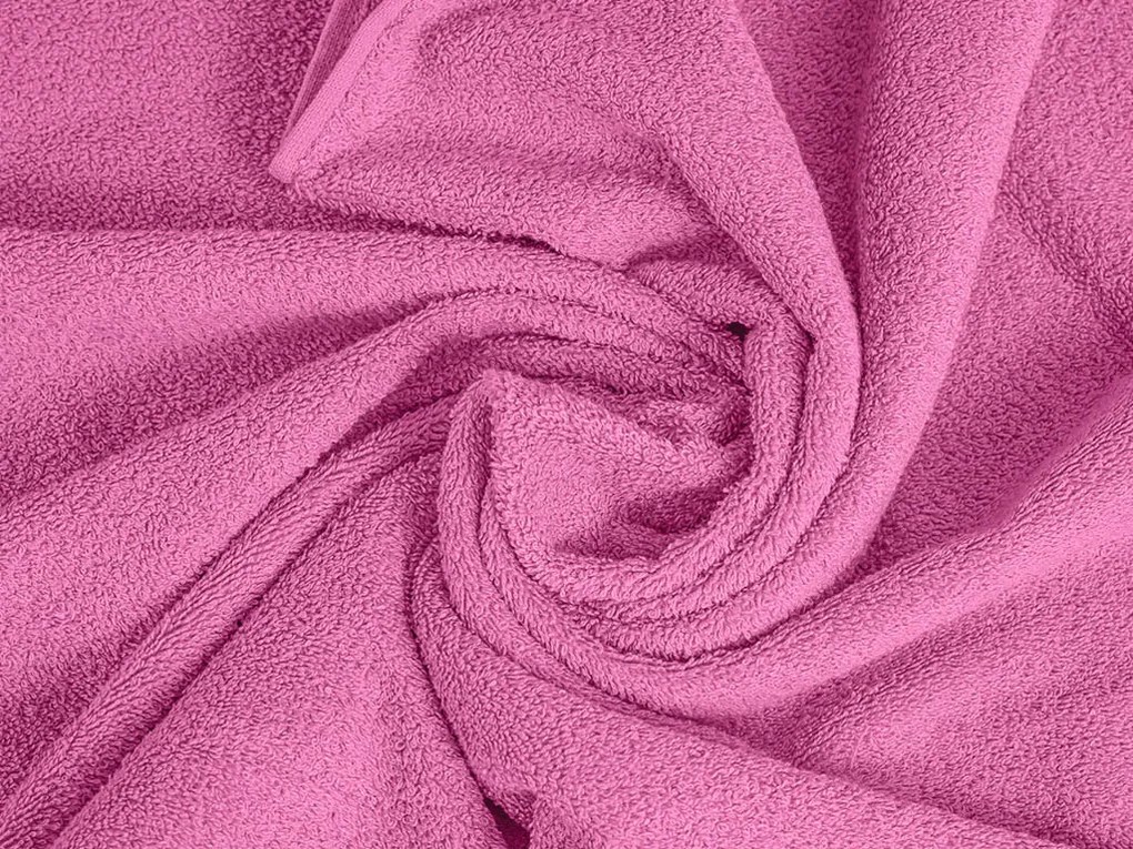1x prosop de baie CLARYSSE ELEGANCE 70x140 cm + 1x prosop CLARYSSE 60x110 cm 100% bumbac, roz