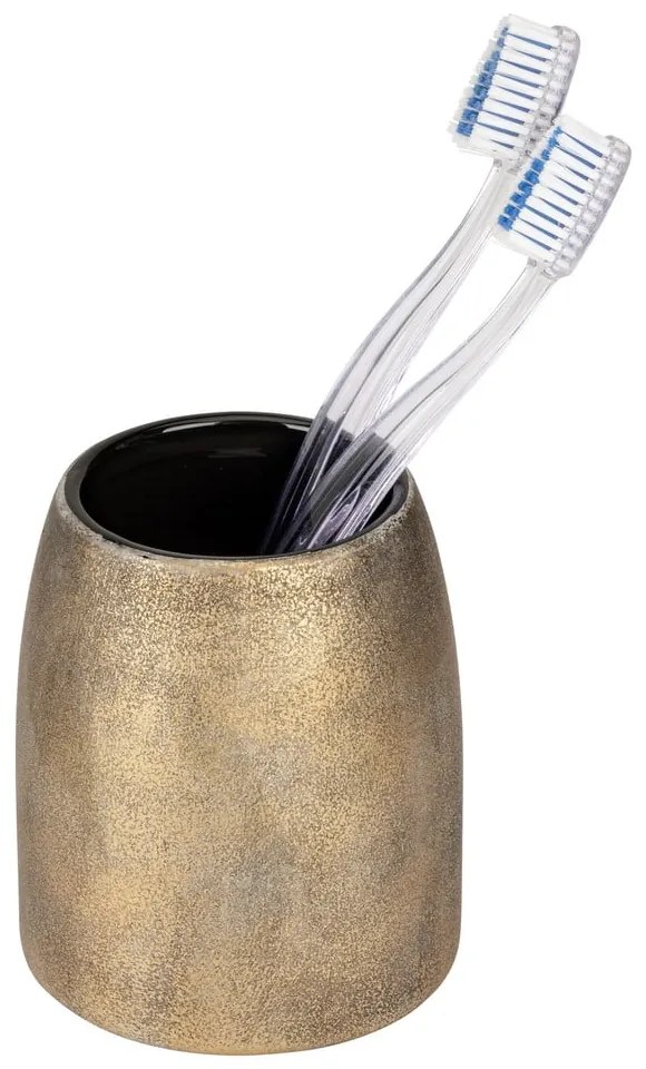 Suport pentru periuța de dinți bronz din ceramică Tremea – Wenko