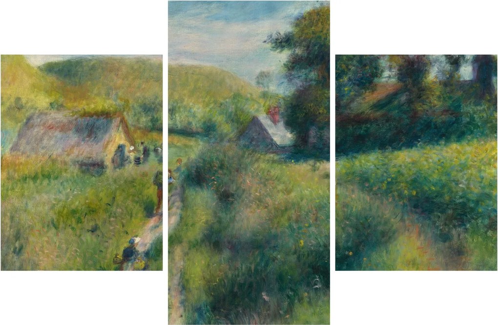Tablou - Auguste Renoir, The Mussel Harvest, reproducere (90x60 cm)