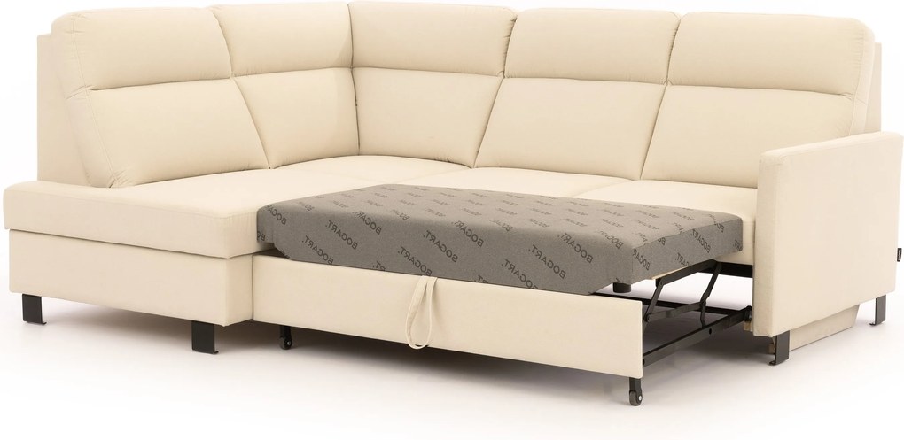 Colțar Loario L stânga cu braț îngust - țesătură crem Sand 03