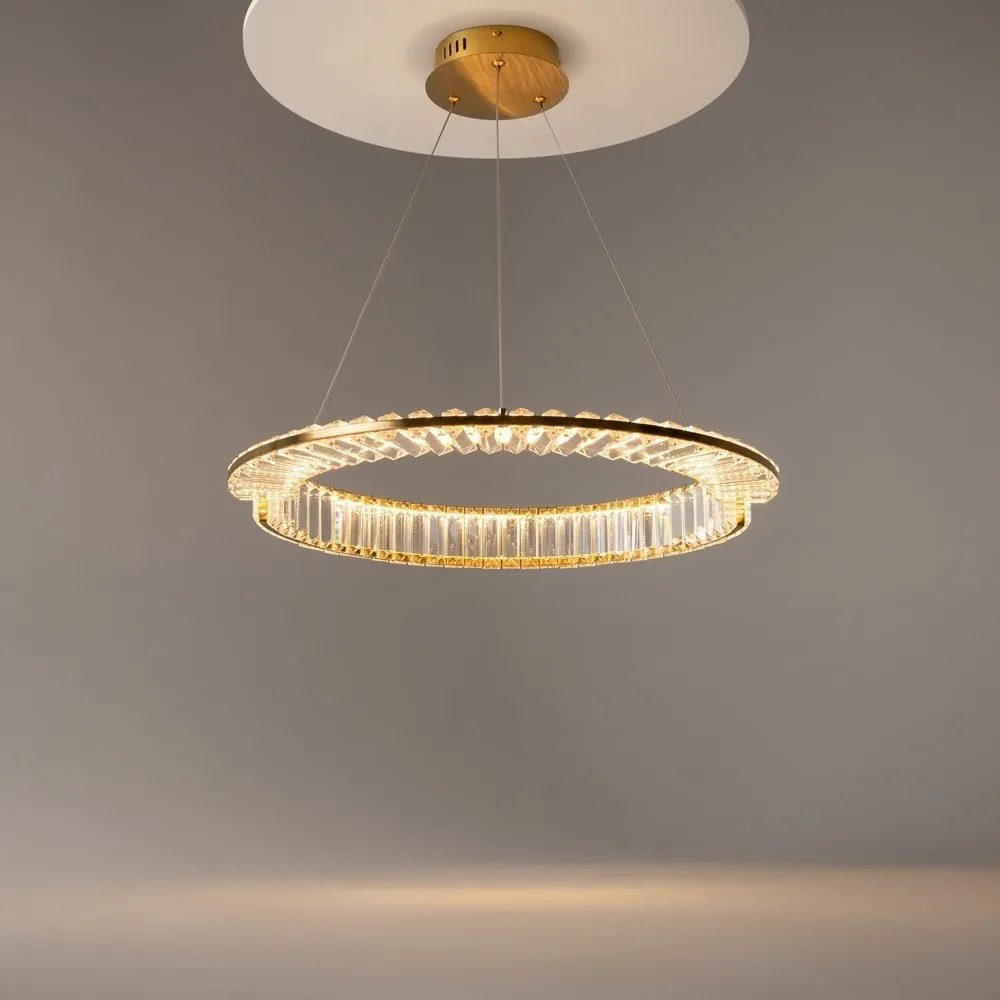 Lustra LED suspendata design modern Krone 62cm, 3000K