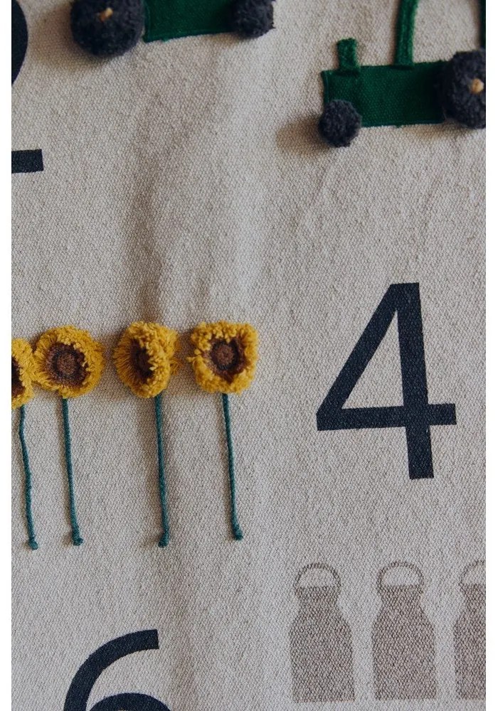 Decorațiune de perete pentru copii Farm Numbers – Lorena Canals