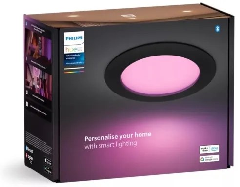 Corp de iluminat LED RGBW dimabil pentru baie Philips Hue SLIM LED/12W/230V IP44