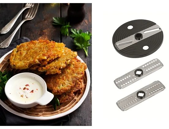 Robot de bucătărie cu răzătoare Concept RM3300 1000W/230V negru/oțel inoxidabil