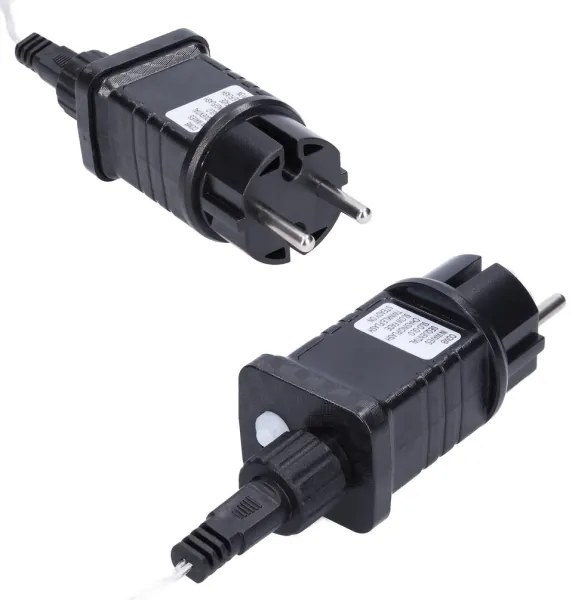 Brilagi - Ghirlandă LED de Crăciun exterioară cu țurțuri, 360 LED, 8 funcții, 14 m, IP44, alb cald