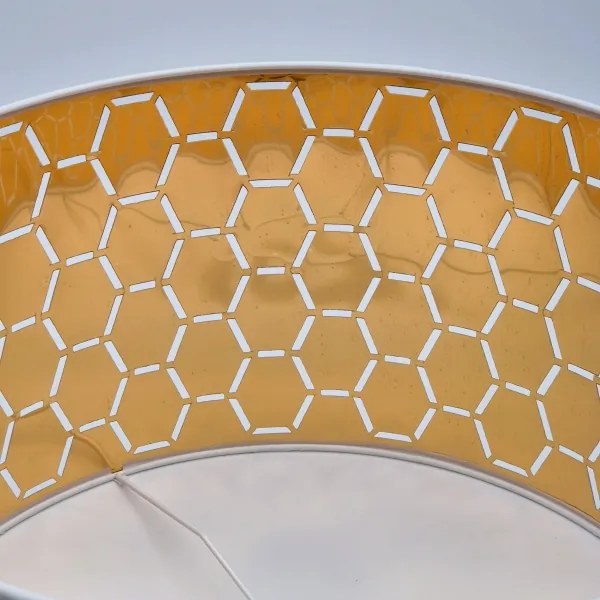 Lustră pe cablu ULLE 1xE27/15W/230V alb