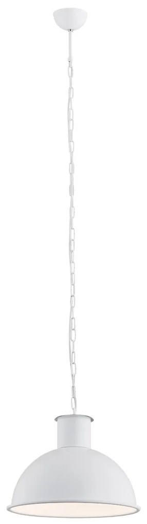 Lustra/Pendul modern stil industial EUFRAT alb