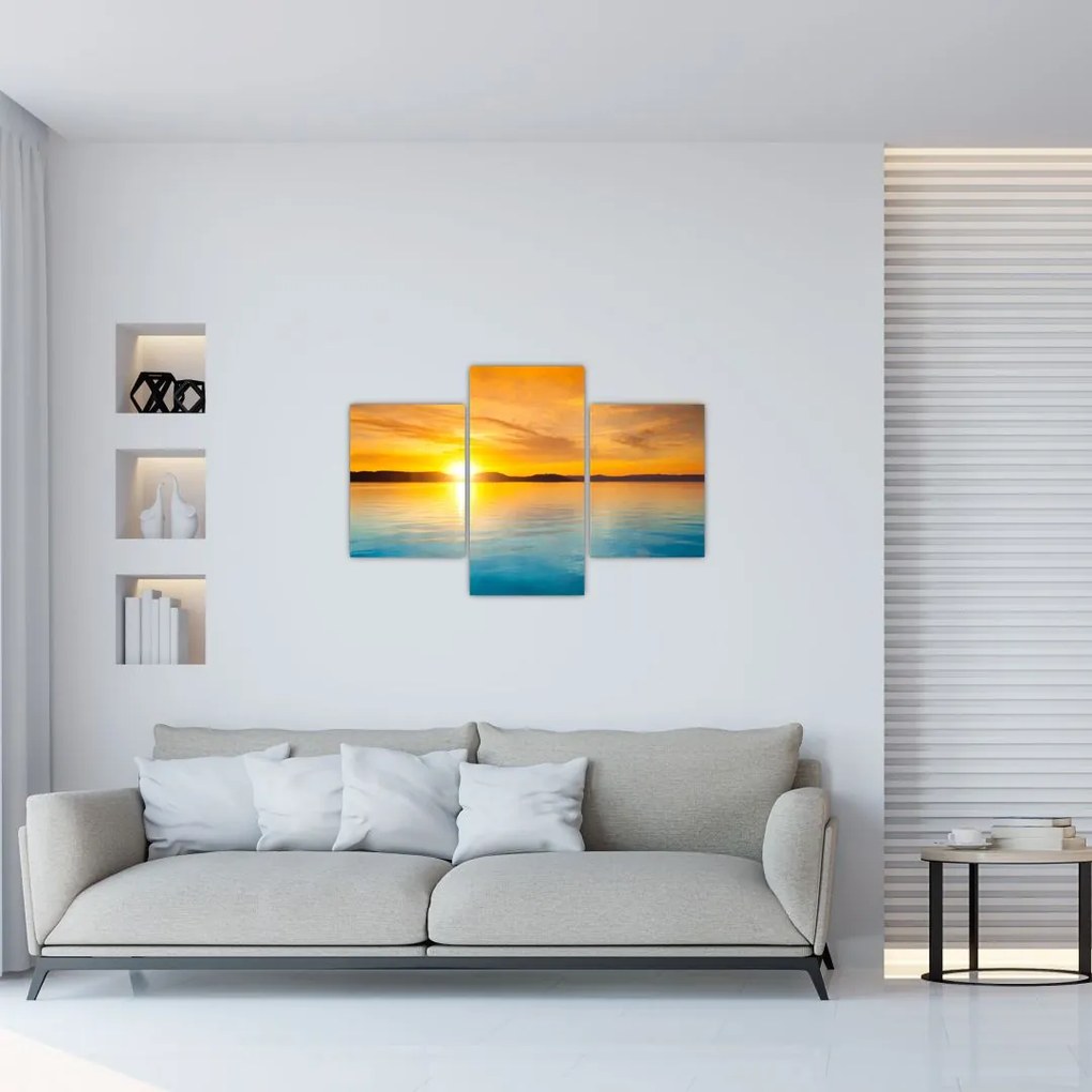 Tablou cu răsărit de soare (90x60 cm)