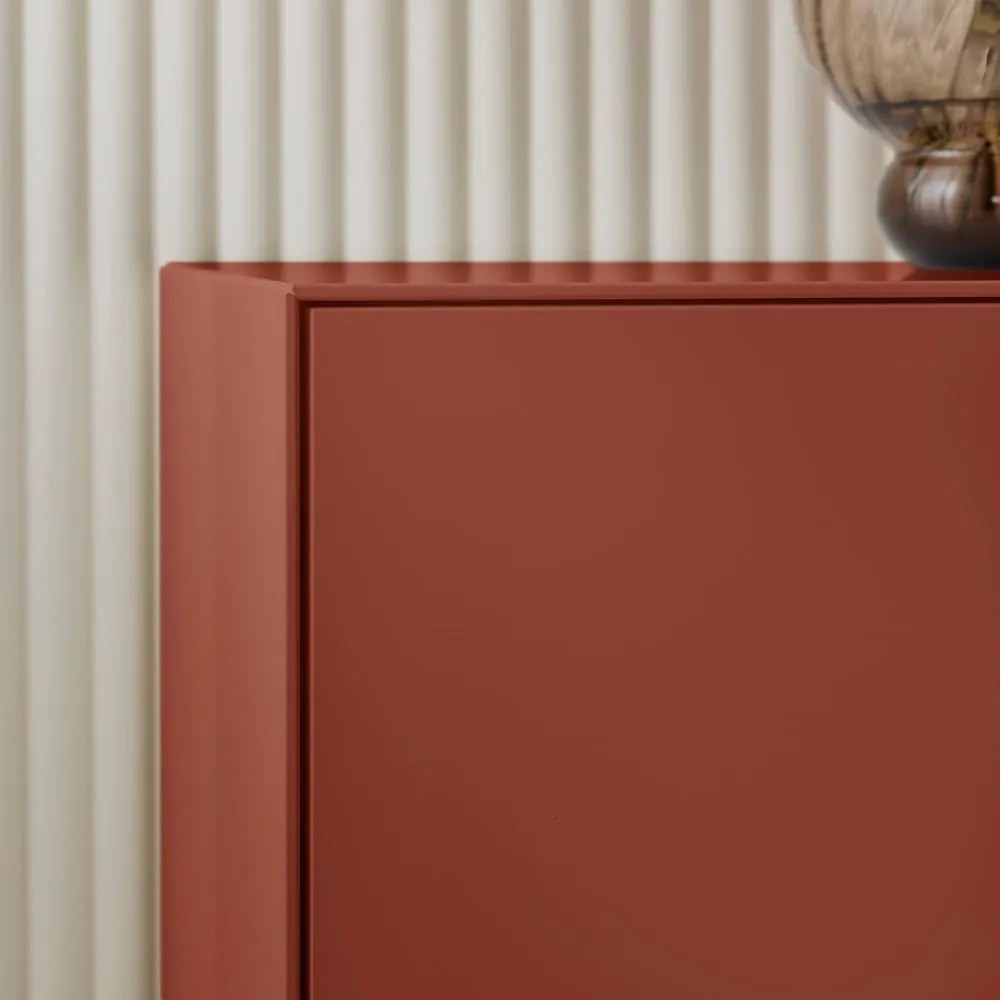Vitrină roșu cărămiziu 91x111 cm Edge by Hammel – Hammel Furniture
