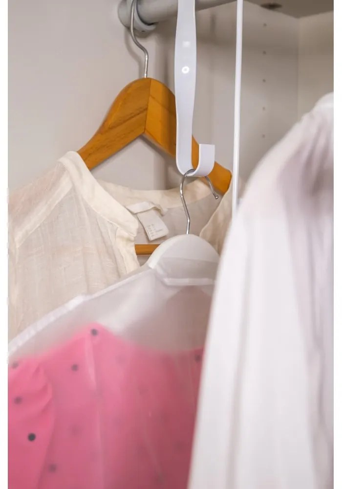 Husă de protecție pentru haine de agățat Compactor Milky