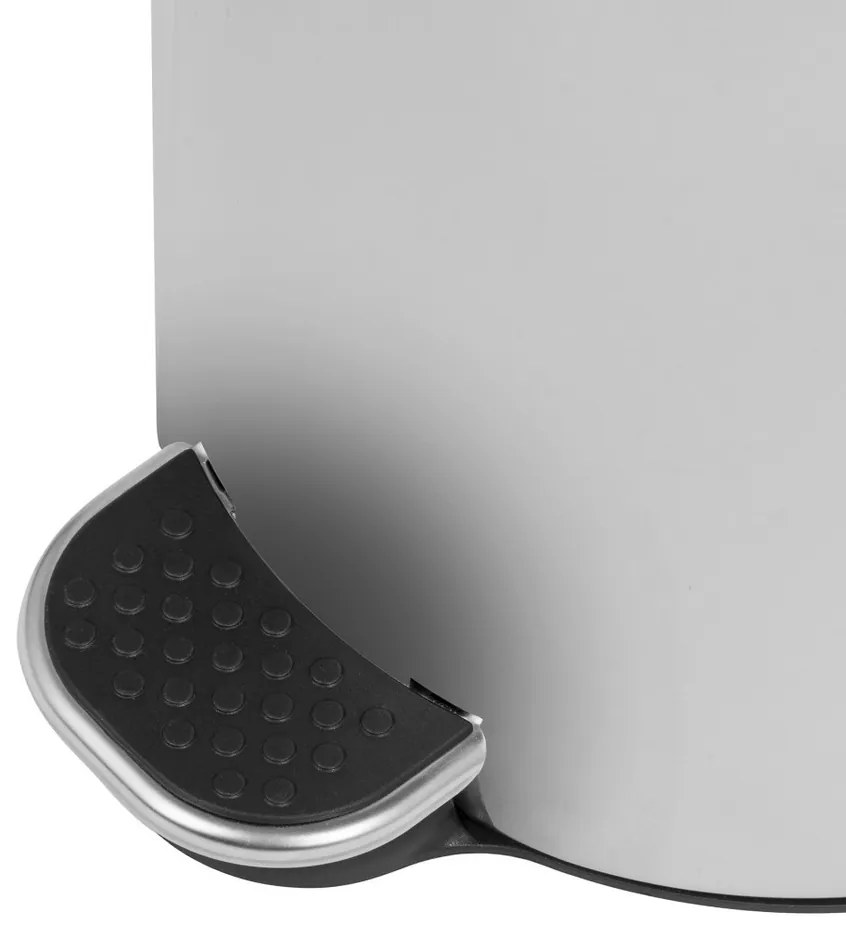 Alda Coș de gunoi cu pedală Soft Close FreedomFresh 5 l, inox mat, 5 l