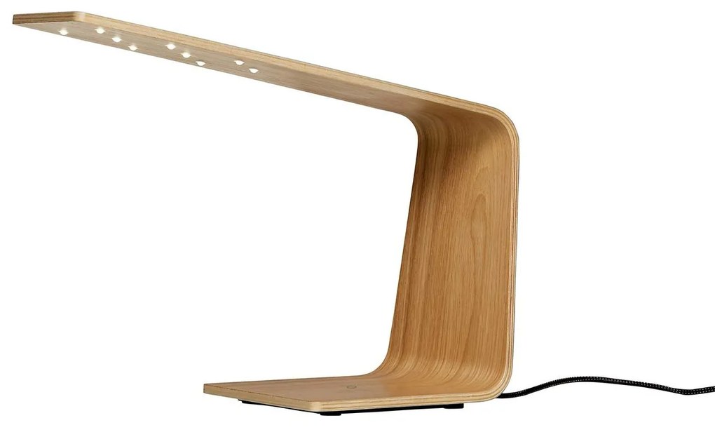 Lampă de masă LED1, multe variante - TUNTO Model: stejar