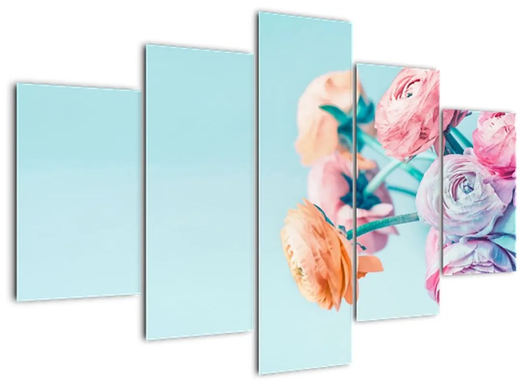 Tablou - Flori în vază (150x105 cm)