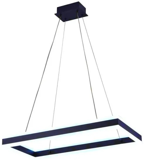 Lustră LED dimabilă pe cablu LED/80W/230V 3000-6500K + telecomandă