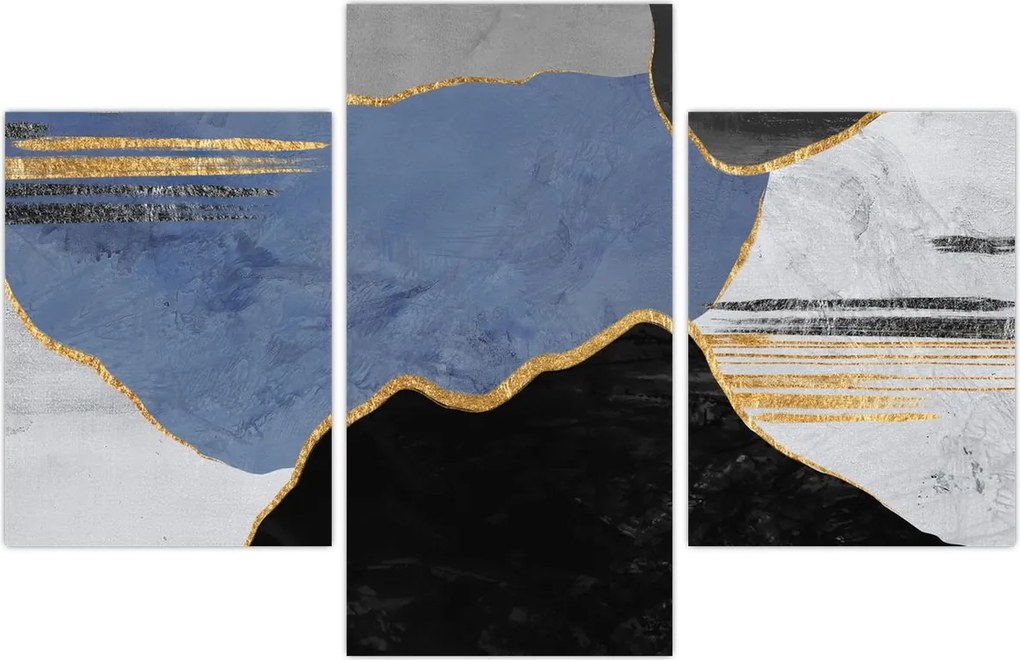 Tablou - Forme texturate (90x60 cm)