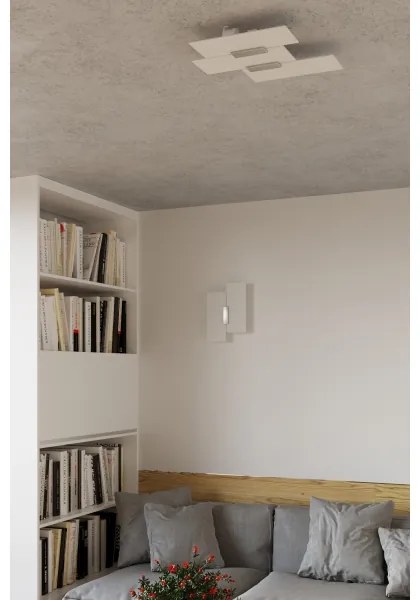 Plafonieră FABIANO 3xE27/60W/230V alb/crom