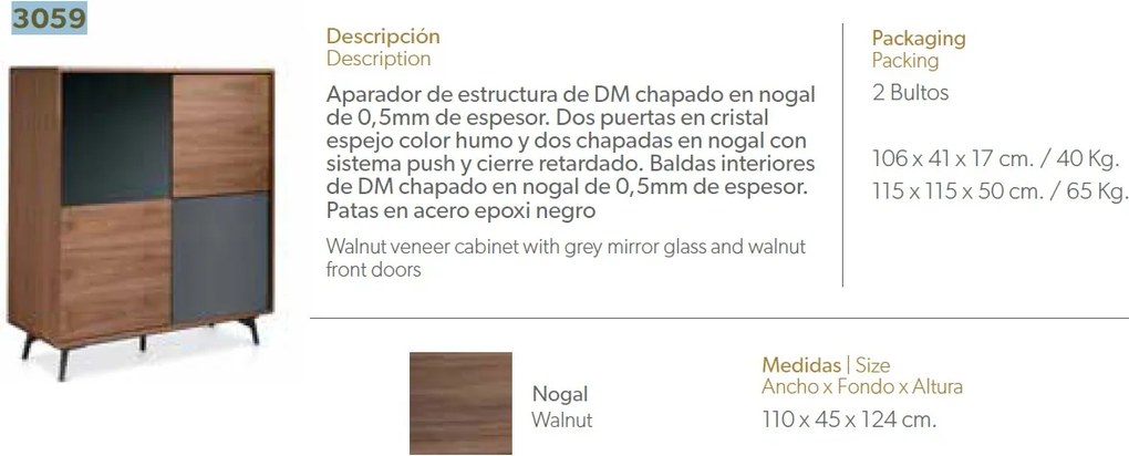 Comoda eleganta design LUX Allan AC-1403 I