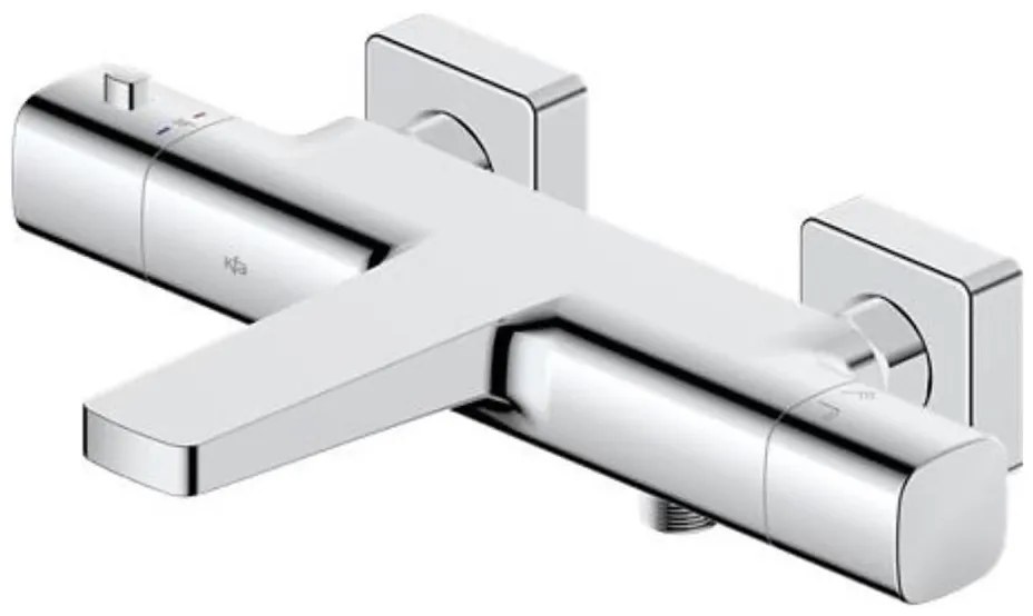 Baterie termostatică pentru cadă KFA Armatura MALAGA 5754-010-00, crom lucios