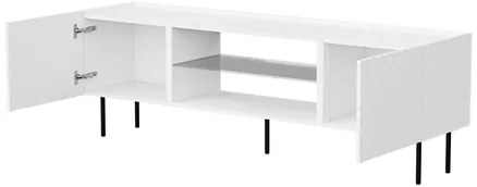 Dulap TV Grotzi 180 2D EF (Alb + Negru) . 1106223