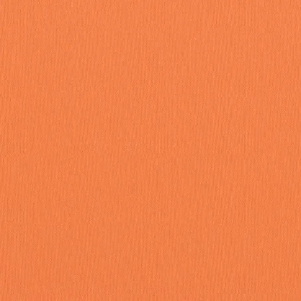 Paravan de balcon, portocaliu, 75 x 400 cm, tesatura oxford Portocaliu, 75 x 400 cm