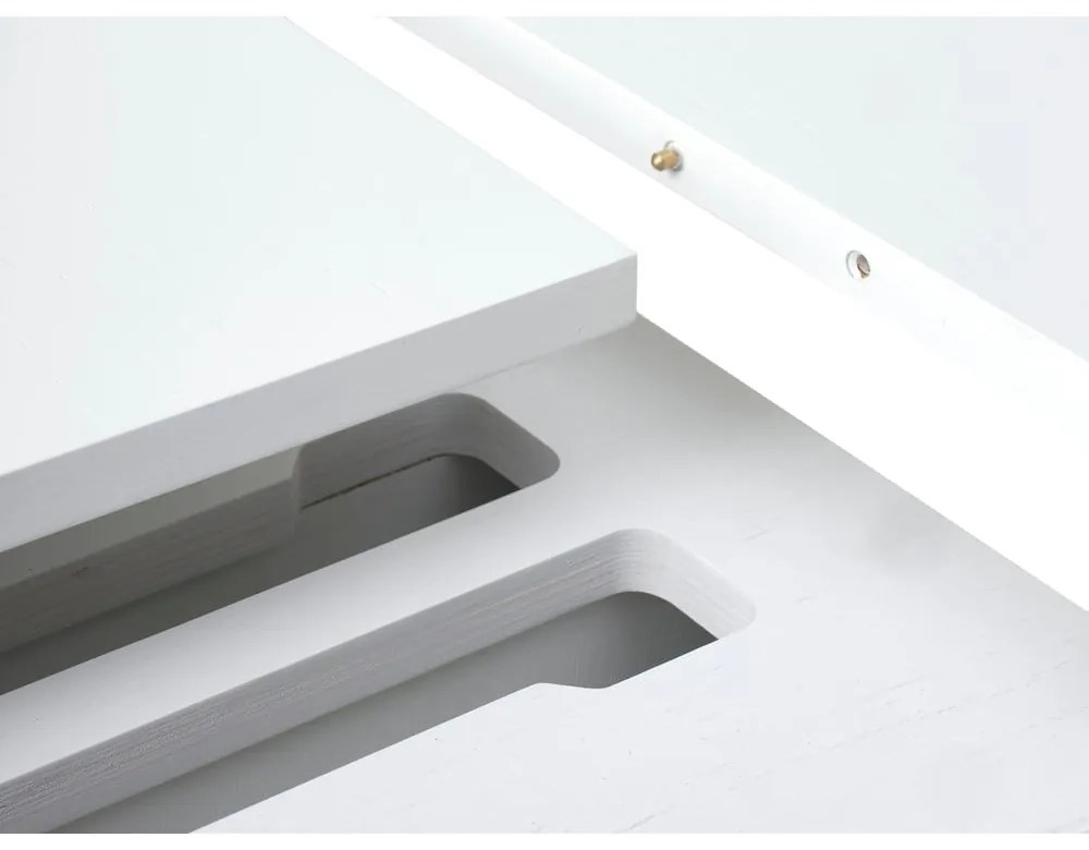 Masă de dining rotundă extensibilă cu blat suplimentar ø 120 cm Nola – Unique Furniture