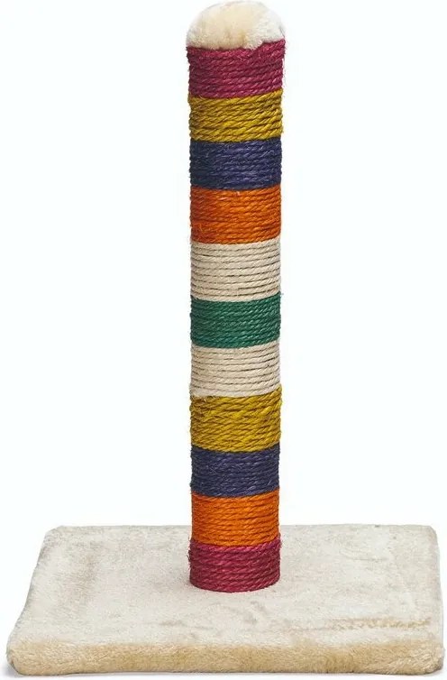 Beeztees Scărpinător Anja curcubeu, 30 x 30 x 45 cm