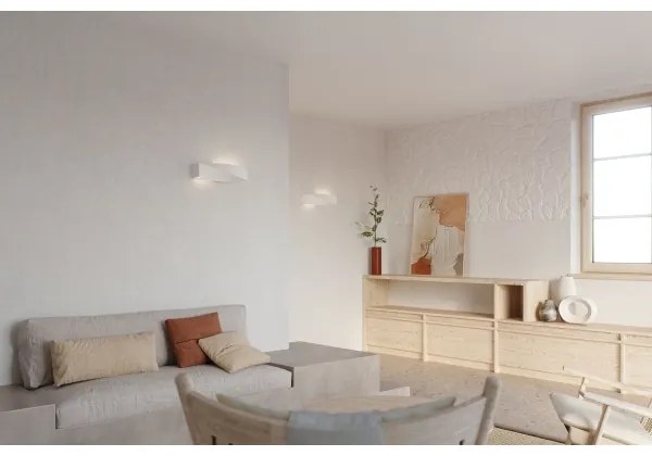 Aplică LED KERRY 1xE27/7,5W/230V ceramică/alb Brilagi