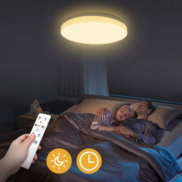 Brilagi - Lampă LED dimabilă MILKY WAY LED/24W/230V 3000-6500K, Ø 38 cm + telecomandă