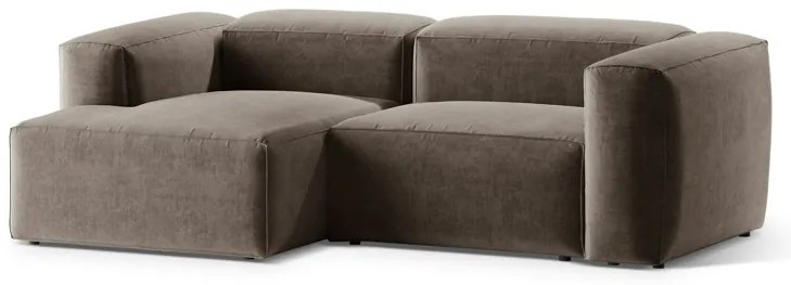 Coltar 2 locuri Bergamo stofa L244 cm