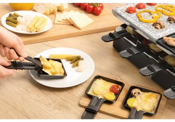 Grătar raclette cu accesorii Sencor 1400W/230V