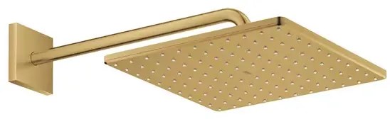 Palarie si brat de dus Grohe Rainshower Mono Cube 310 auriu periat Cool Sunrise 1 functie
