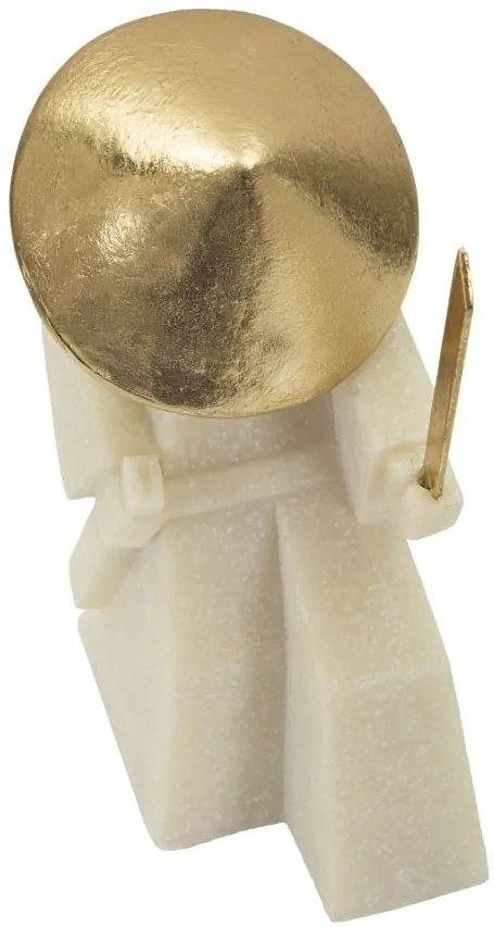 Decorațiune Samurai Toku Quarzy, 14X9X24,5 cm, Mauro Ferretti