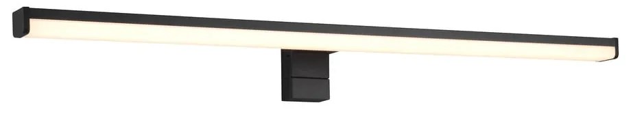 Aplică de perete negru-mat LED (lungime 60 cm) Lino – Trio