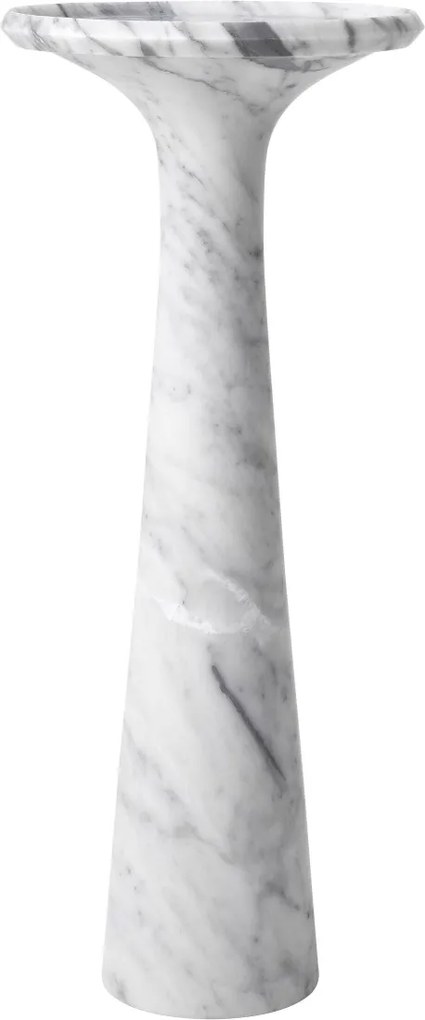 Masuta auxiliara design LUX din marmura Pompano high 113748 HZ