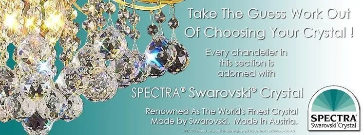 Lustra cristal Swarovski Spectra design modern de lux GALAXY 24K 18L auriu