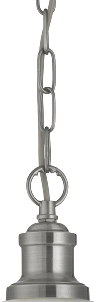 Pendul design clasic Bistro argintiu satin 1591SS SRT