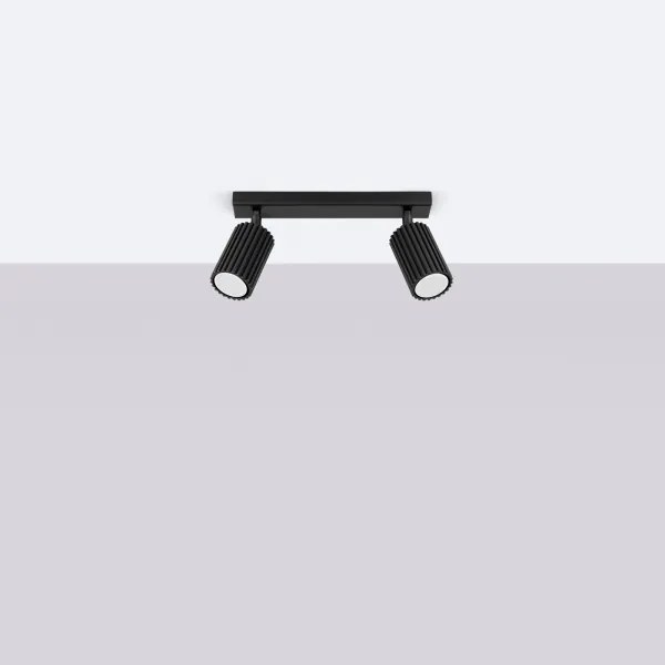 Brilagi - Spot LED CRESTO 2x GU10, 10W, 230V, negru