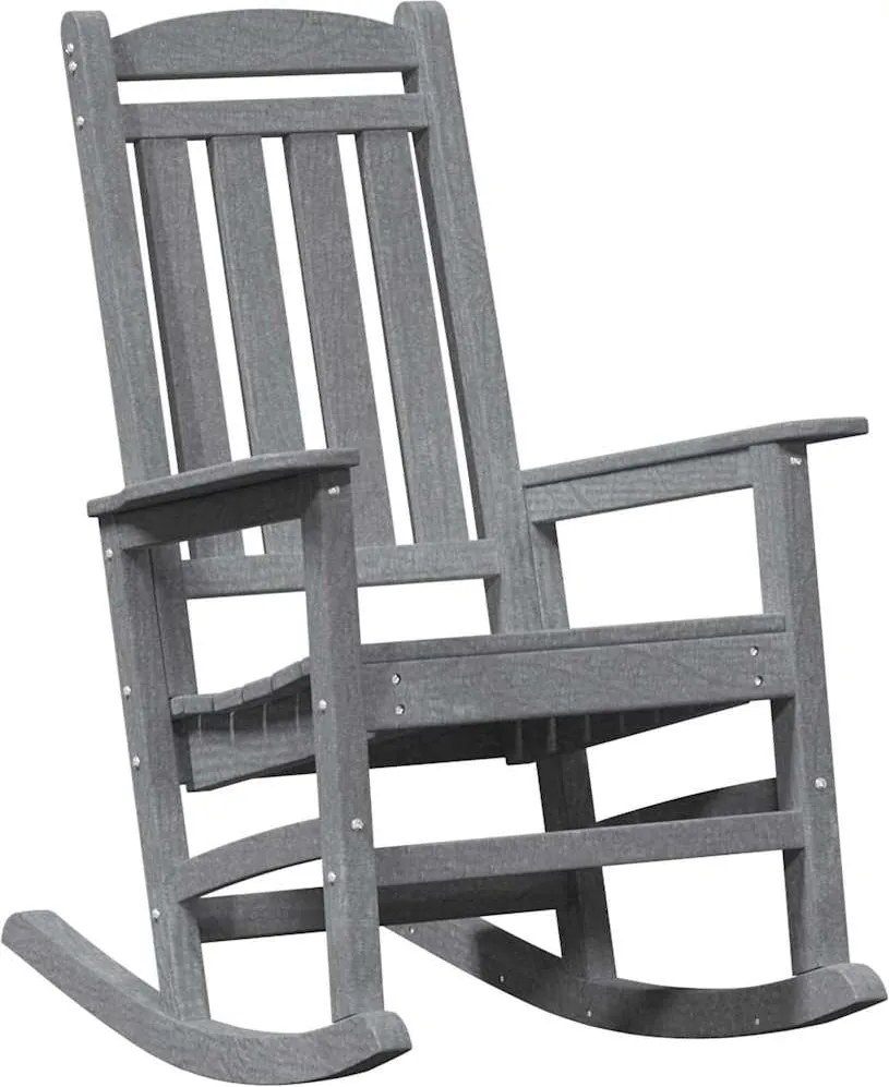 vidaXL Fotoliu de balans pentru grădină Gri deschis 92 x 70 x 108cm