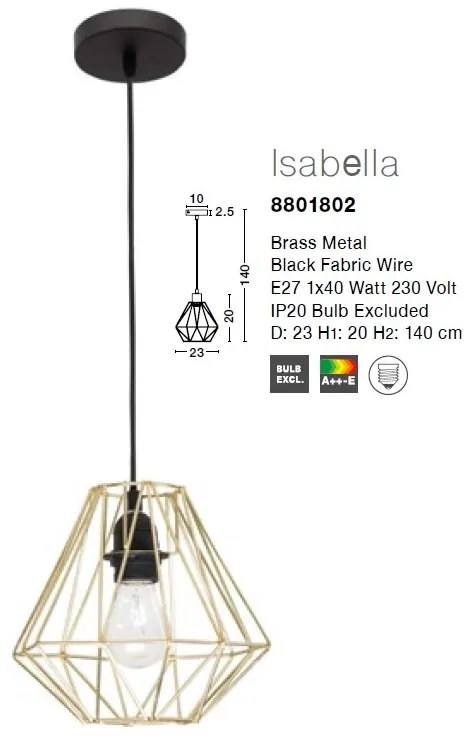 Pendul design modern minimalist Isabella NVL-8801802
