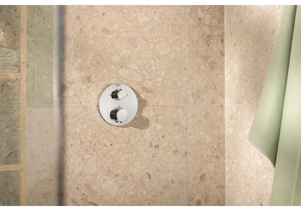 Grohe Vitalio Start set de dus ascuns cu termostat da crom 34883000