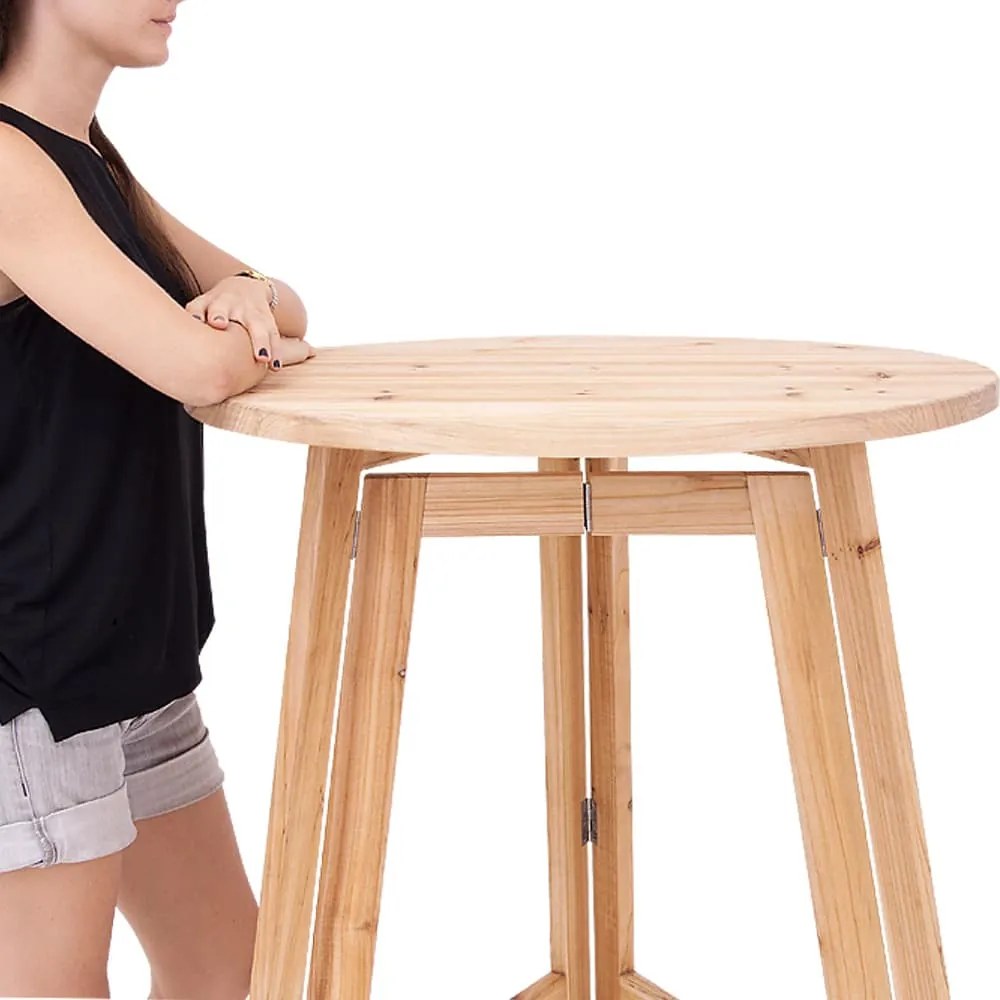 Deuba Masa de bar plianta Ø 78 cm
