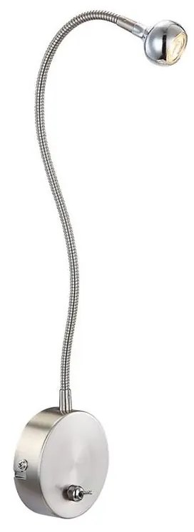 Globo 24109W - Lampă flexibilă LED SERPENT 1xLED/3W/230V