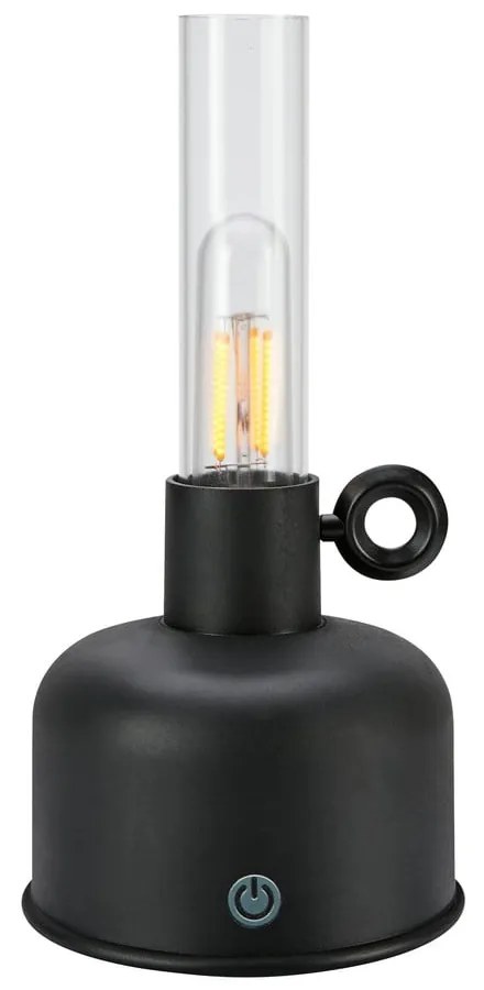 Veioză neagră LED (înălțime 22 cm) Astrid – Markslöjd