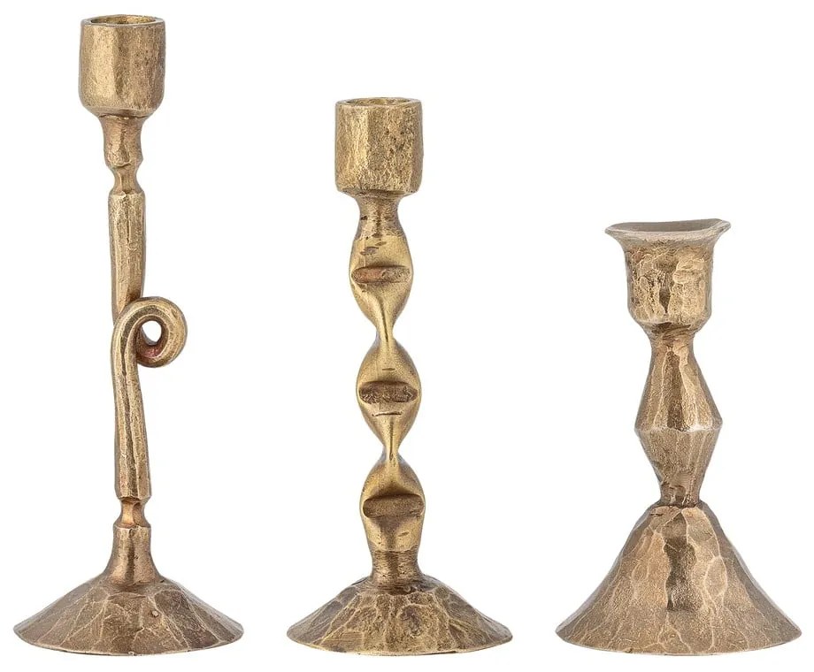 Sfeșnice 3 buc. din metal Efsa – Bloomingville