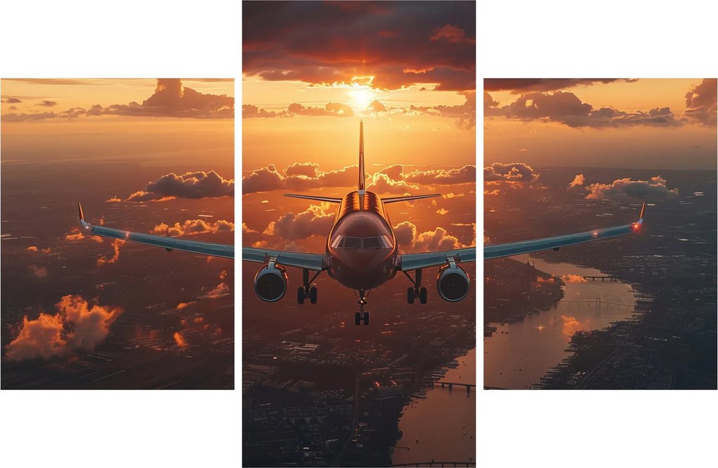 Tablou - Avion de transport (90x60 cm)