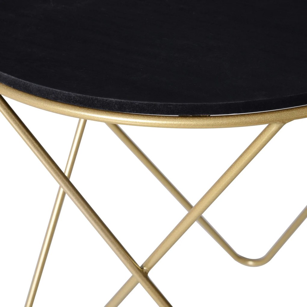 HomCom masuta design modern geometric, Φ43x48 cm | AOSOM RO